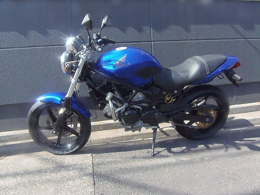 ホンダ Vtr250 ジムカーナ仕様 ブルー ジムカーナ中古車 Pbk パワーバンドきむら
